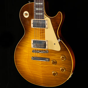 Gibson Custom Shop Willcutt Cavern Collection 1959 Les Paul Standard Murphy Lab Ultra Light Aged Green Lemon Fade Chambered (660)