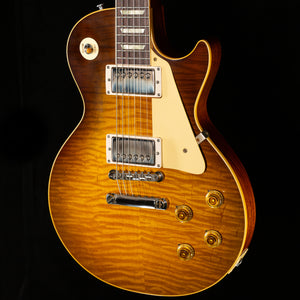 Gibson Custom Shop Willcutt Cavern Collection 1959 Les Paul Standard VOS Green Lemon Fade Chambered (683)