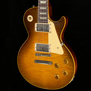 Gibson Custom Shop Willcutt Cavern Collection 1959 Les Paul Standard Murphy Lab Ultra Light Aged Green Lemon Fade Chambered (696)