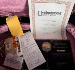 2018 Gibson Custom Shop 1959 Les Paul Honey Lemon Fade Underwood Aged