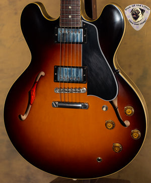 2016 Gibson Memphis '59 ES-335 Sunburst w/ Ron Ellis Bette Pickups