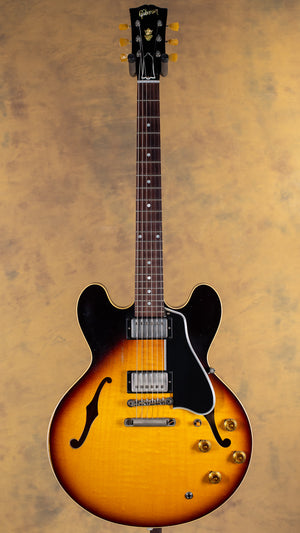 2024 Gibson Custom Shop 1958 ES-335 Reissue Tobacco Burst Murphy Lab Heavy Aged