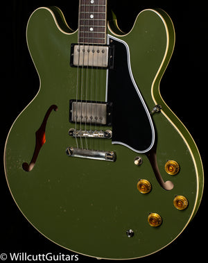 Gibson Custom Shop 1959 ES-335 Reissue Murphy Lab Heavy Aged Olive Drab (569)