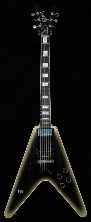 Gibson Custom Shop Adam Jones Flying V Custom Reverse Antique Murphy Lab Aged Silverburst (J47)