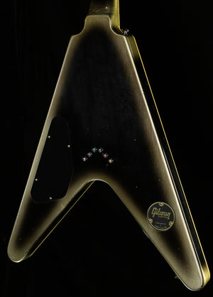 Gibson Custom Shop Adam Jones Flying V Custom Reverse Antique Murphy Lab Aged Silverburst (J47)