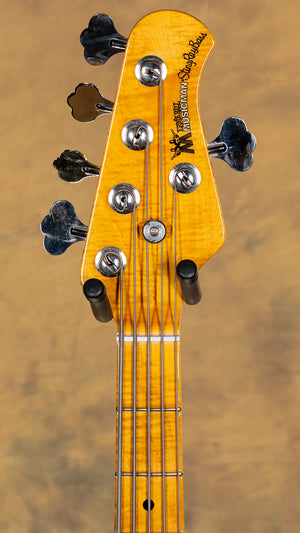 2021 Ernie Ball Music Man Classic Stingray 5 Vintage Sunburst