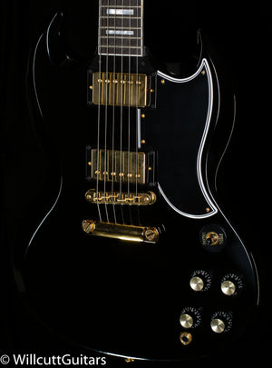 Gibson Custom Shop SG Custom 2-Pickup w/ Ebony Fingerboard Gloss, Ebony (564)