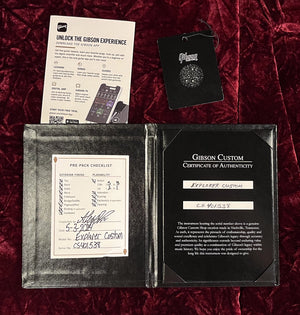 Gibson Custom Shop Explorer Custom Ebony Gloss (538)