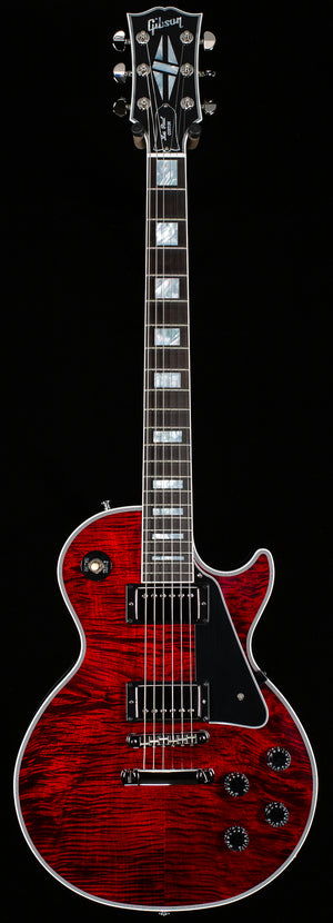 Gibson Custom Shop Les Paul Custom Figured Red Tiger Custom Color (713)