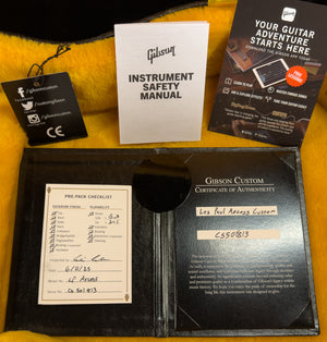 Gibson Custom Shop Les Paul Axcess Custom Figured Top Ebony Fingerboard Bengal Burst (813)