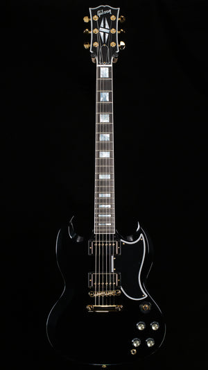 Gibson Custom Shop SG Custom 2-Pickup Ebony Fingerboard Gloss Ebony (509)