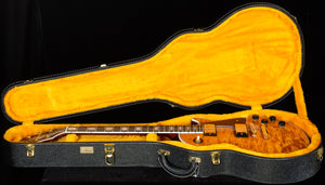 Gibson Custom Shop Willcutt Cavern Collection Les Paul Custom Quilt Transparent Amber Chambered (589)