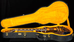 Gibson Custom Shop Willcutt Cavern Collection Les Paul Custom Quilt Transparent Blue Chambered (624)