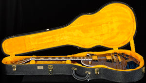 Gibson Custom Shop Willcutt Cavern Collection Les Paul Custom Quilt Transparent Blue Chambered (644)