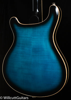 PRS SE Hollowbody II Piezo Peacock Blue Smokeburst (631)