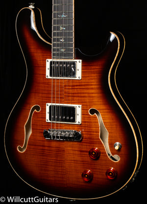 PRS SE Hollowbody II Piezo Maple Top/Back Black Gold (609)