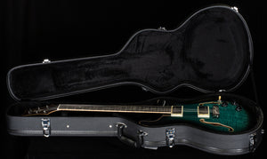 PRS SE Hollowbody II Piezo Peacock Blue Smokeburst (556)