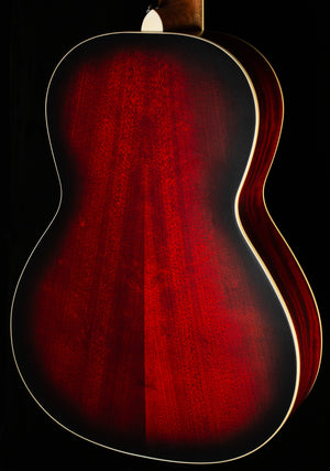 PRS SE PE20 Parlor Acoustic Fire Red Burst Gloss Top Satin Back (577)