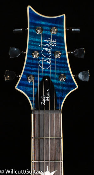 PRS SE Zach Myers, Carved Maple Top Myers Blue (403)