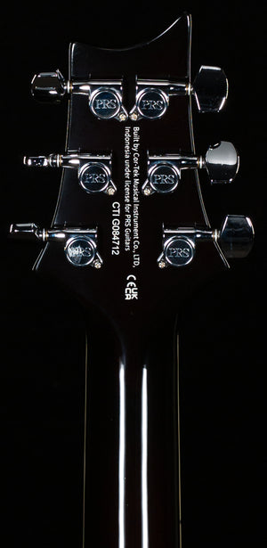 PRS SE Custom 24 Semi-Hollow Piezo, Carved Maple top Orange Tiger Burst (712)