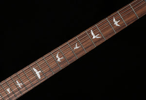 PRS SE Exotic Custom 24-08 Poplar Burl Lake Blue Midnight Burst (218)