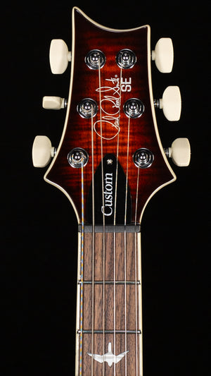 PRS SE Custom 24 Semi-Hollow Piezo Orange Tiger Smokeburst (236)