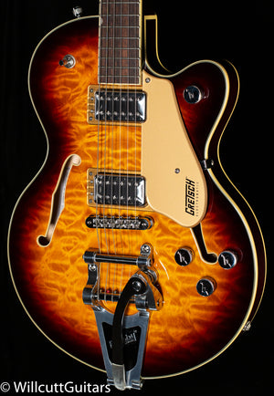 Gretsch G5655T-QM Electromatic Center Block Jr. Single-Cut Quilted Maple with Bigsby Sweet Tea (125)