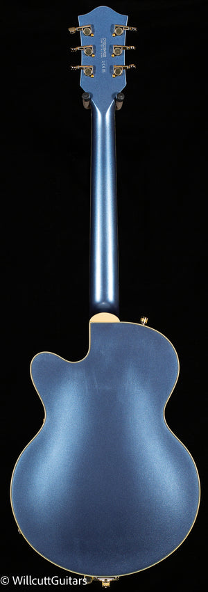 Gretsch G5655TG Electromatic Center Block Jr. Single-Cut with Bigsby and Gold Hardware, Cerulean Smoke (323)