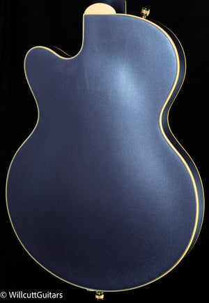 Gretsch G5655TG Electromatic Center Block Jr. Single-Cut with Bigsby and Gold Hardware, Cerulean Smoke (323)