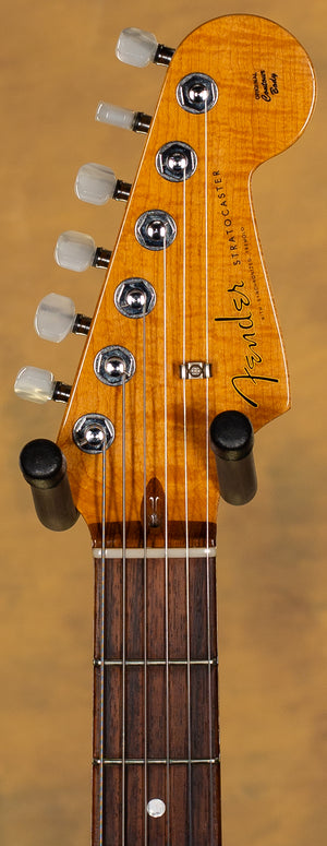 2015 Fender Custom Shop American Custom Stratocaster FMT HSS Sapphire Blue Transparent