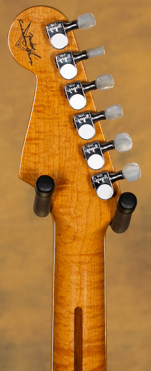 2015 Fender Custom Shop American Custom Stratocaster FMT HSS Sapphire Blue Transparent