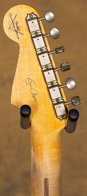 Fender Custom Shop Eric Clapton Signature Stratocaster Journeyman Relic Aged White Blonde
