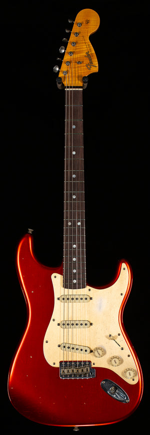 Fender Custom Shop 2019 Limited Big Head Strat Journeyman Relic Aged Candy Apple Red (794)