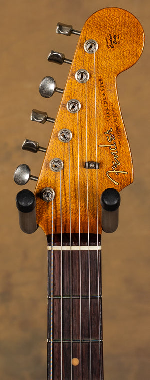Fender Custom Shop LTD Black Roasted Dual-Mag Strat Relic