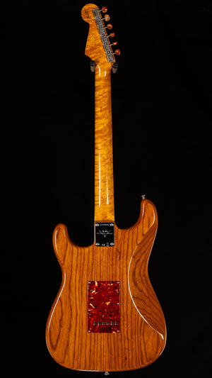 Fender Custom Shop Artisan Koa Thinline Stratocaster Aged Natural DEMO (652)