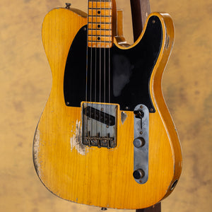 2021 Fender Custom Shop Masterbuilt Dale Wilson 50s Esquire Relic Butterscotch Blonde