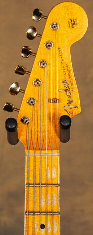 2022 Fender Custom Shop LTD 1962 Bone Tone Stratocaster Relic 3-Color Sunburst