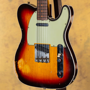 2023 Fender Custom Shop LTD 1960 Telecaster Custom Relic Chocolate 3-Tone Sunburst