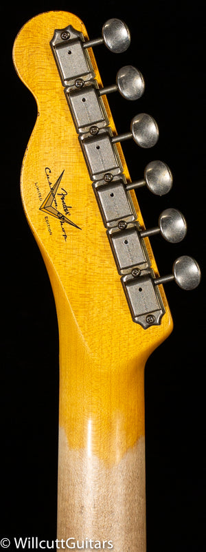 Fender Custom Shop LTD 1960 Telecaster Custom Relic Chocolate 3-Tone Sunburst (394)