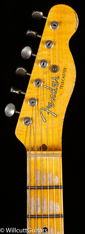 Fender Custom Shop Limited Edition Dual P90 Telecaster Relic Black Paisley (431)