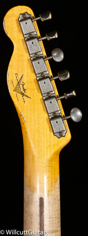 Fender Custom Shop Limited Edition Dual P90 Telecaster Relic Black Paisley (431)