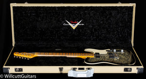 Fender Custom Shop Limited Edition Dual P90 Telecaster Relic Black Paisley (431)