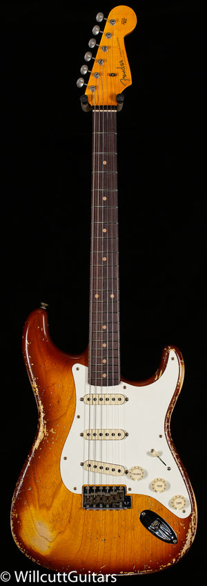 Fender Custom Shop LTD Troposphere Stratocater Heavy Relic Tobacco Sunburst (309)