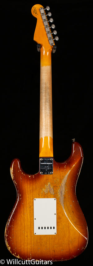 Fender Custom Shop LTD Troposphere Stratocater Heavy Relic Tobacco Sunburst (309)