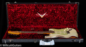 Fender Custom Shop 1962 Stratocaster Heavy Relic Aged Olympic White over 3-Tone Sunburst (531)