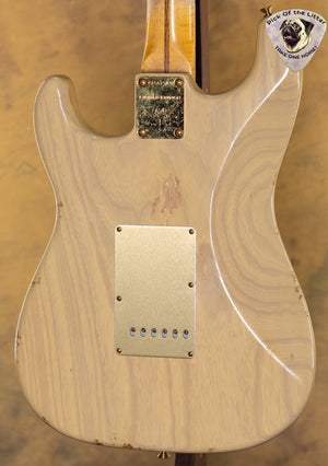 2024 Fender Custom Shop LTD '55 Bone Tone Stratocaster Relic Aged Honey Blonde