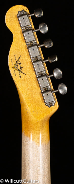 Fender Custom Shop 1965 Telecaster Custom Heavy Relic Aged Black/3-Color Sunburst (723)