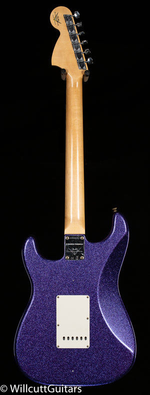 Fender Custom Shop LTD 1969 Stratocaster Journeyman Relic Aged Purple Sparkle (352)