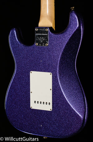 Fender Custom Shop LTD 1969 Stratocaster Journeyman Relic Aged Purple Sparkle (352)