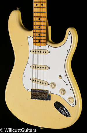 Fender Custom Shop LTD 1969 Stratocaster Journeyman Relic Aged Vintage White (461)